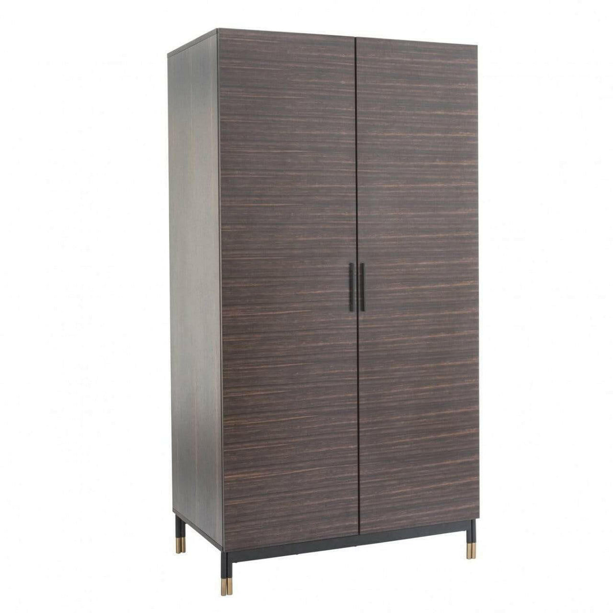 Bali 2 Door Wardrobe - Ebony.