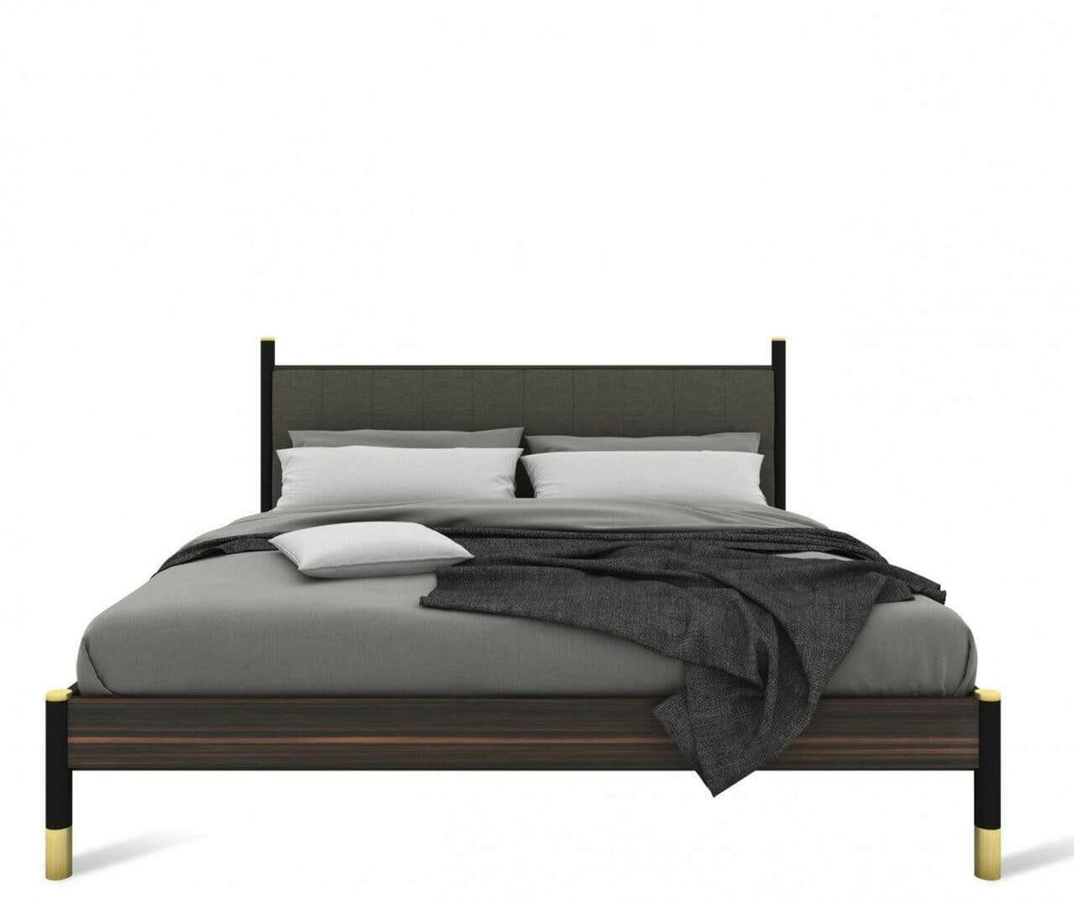 Bali Kingsize Bed - Ebony /Black.