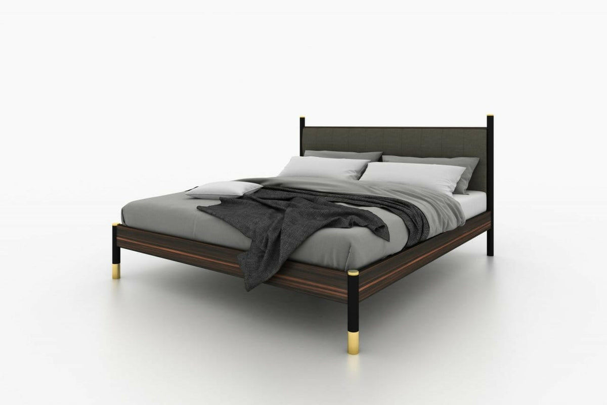 Bali Kingsize Bed - Ebony /Black.