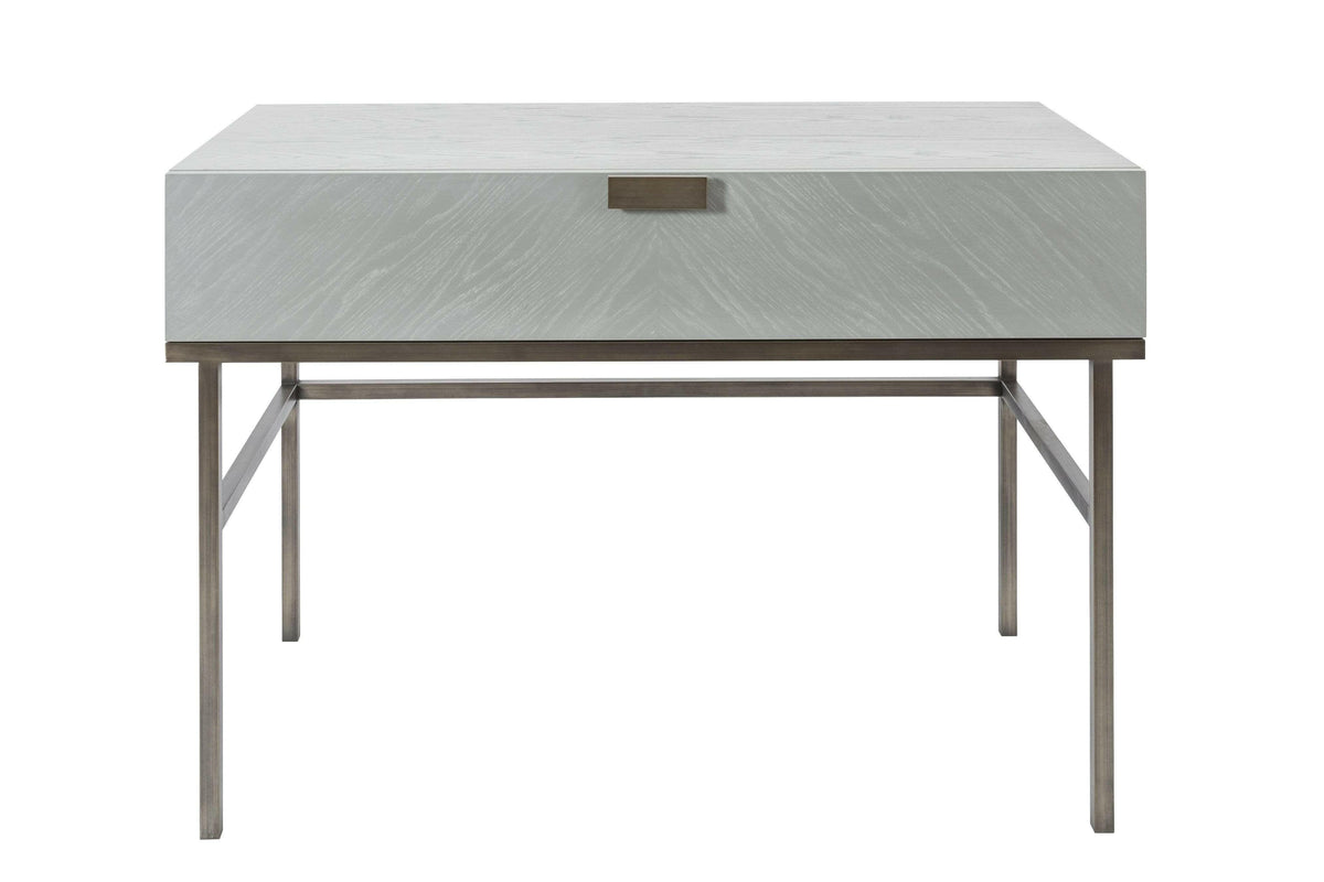 Lilly Dressing Table - Grey Chevron.