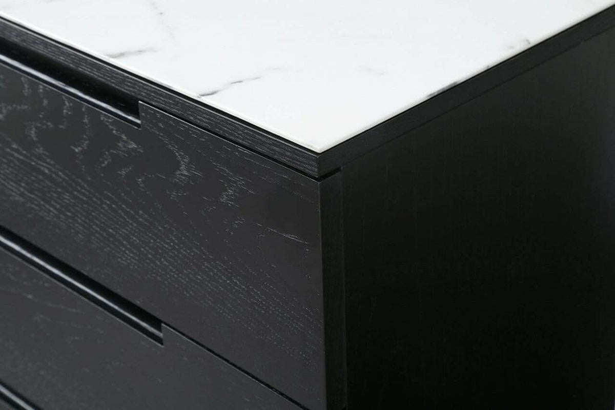 Orchid 3 Drawer Chest - Marble.