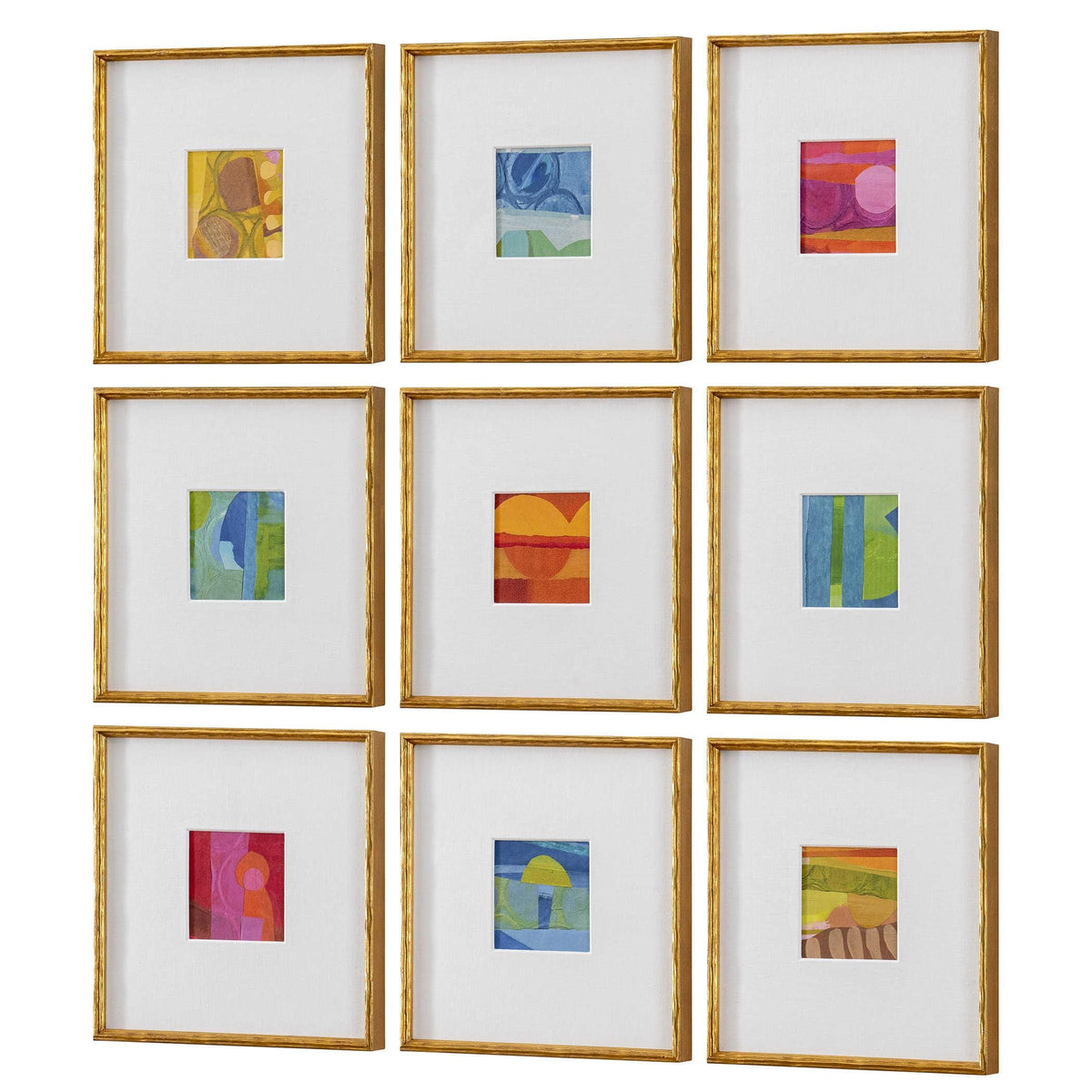 Black Label Petite Bijoux Framed Canvases - Brilliant, S/9.