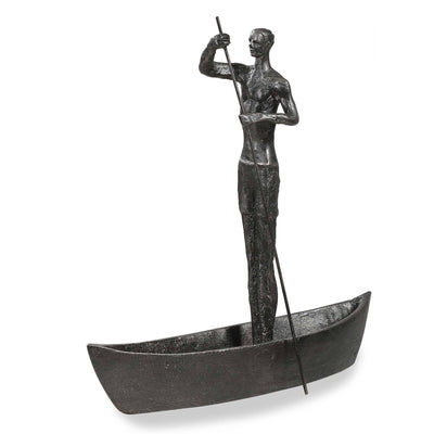 Uttermost Accessories Black Label Punting Sculpture House of Isabella UK