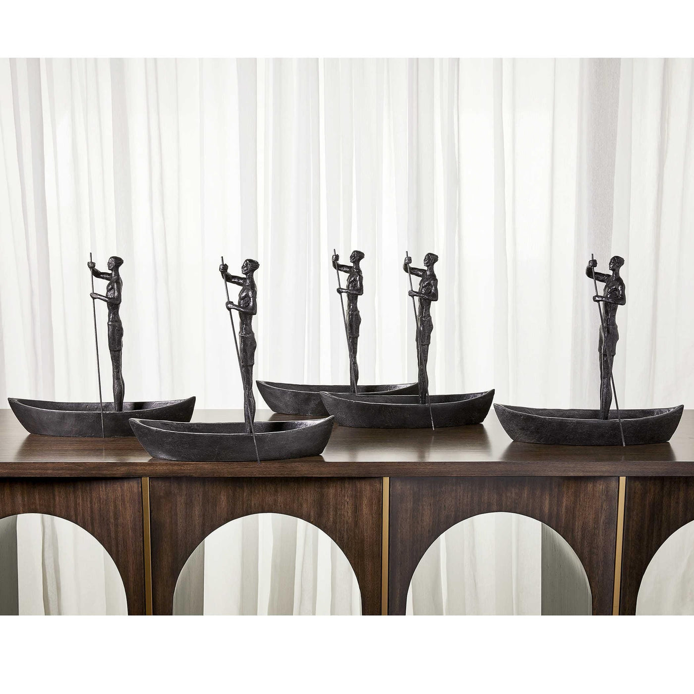 Uttermost Accessories Black Label Punting Sculpture House of Isabella UK