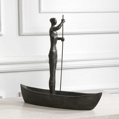 Uttermost Accessories Black Label Punting Sculpture House of Isabella UK