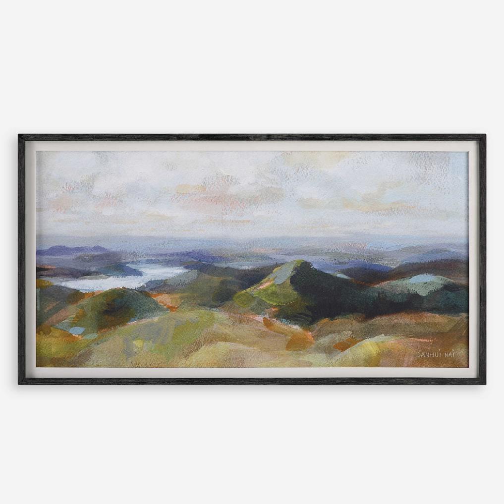 Uttermost Above the Lakes Framed Landscape Print.