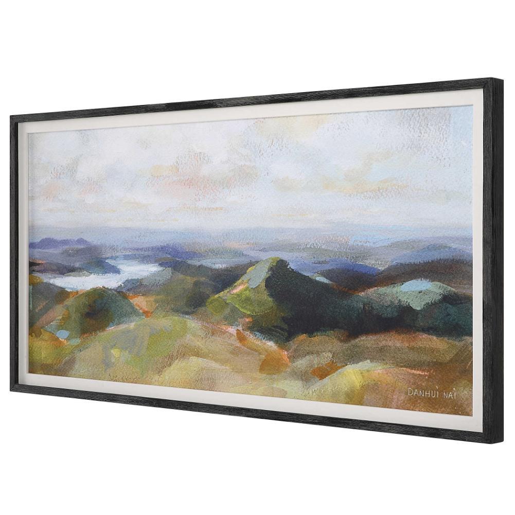 Uttermost Above the Lakes Framed Landscape Print.