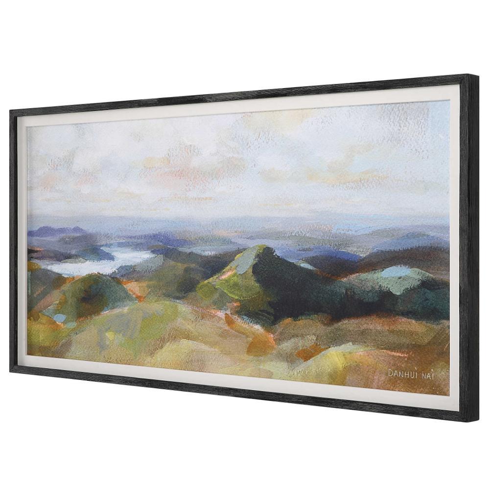 Uttermost Accessories Uttermost Above the Lakes Framed Landscape Print House of Isabella UK