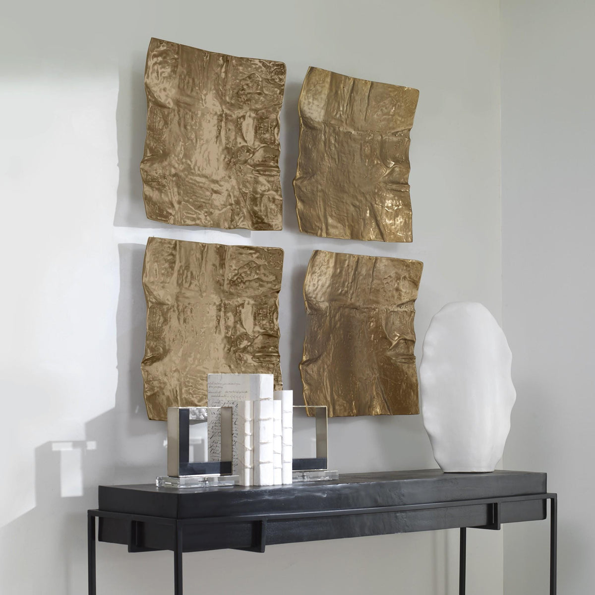 Uttermost Archive Brass Wall Decor.