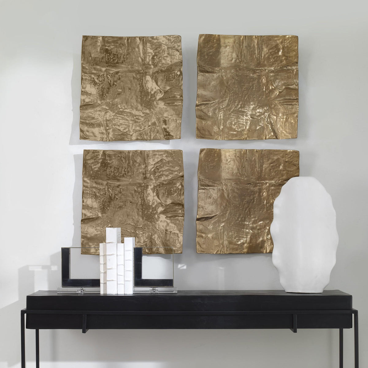 Uttermost Archive Brass Wall Decor.