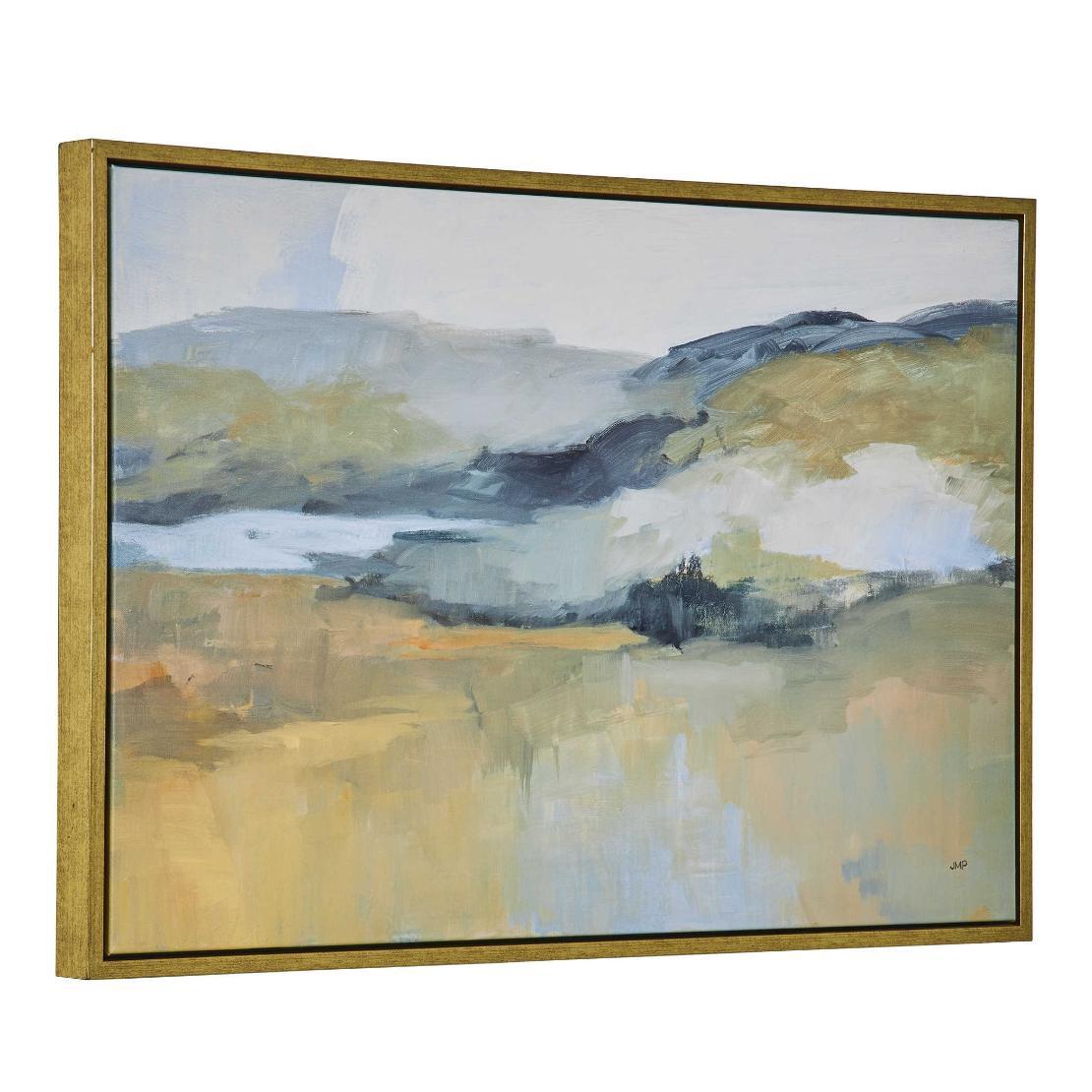 Uttermost Folded Hills Framed Landscape Art.