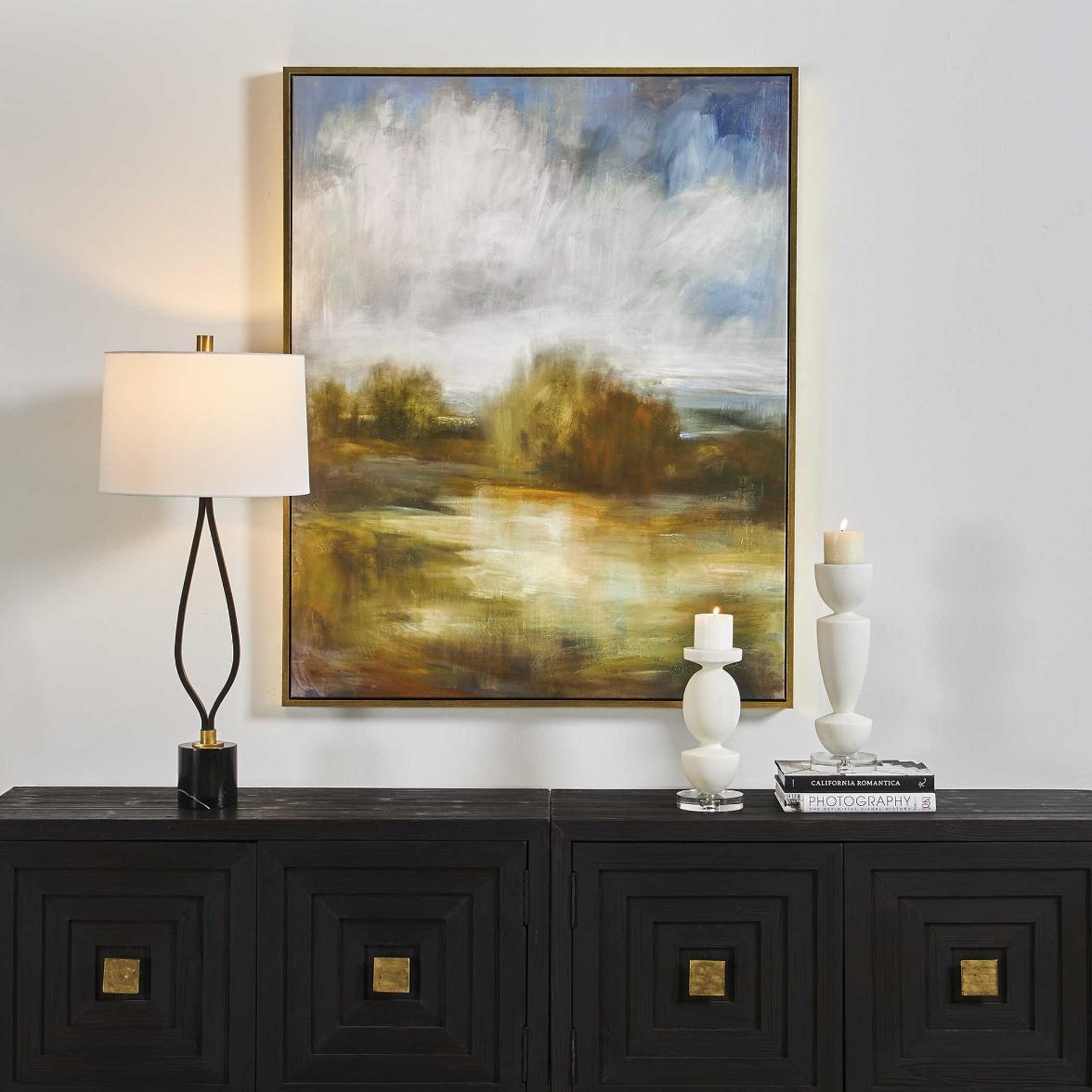 Uttermost John's Field Framed Landscape Art.