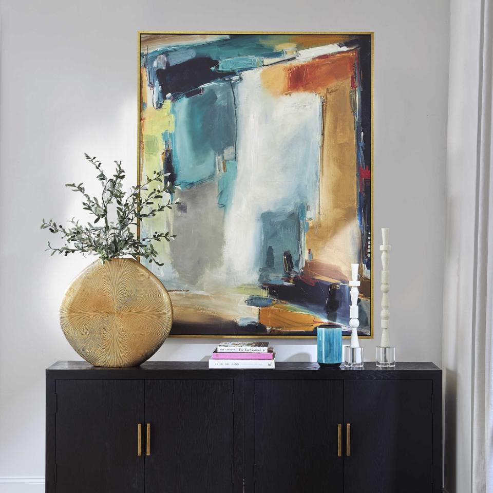 Uttermost Painters High Revisited Framed Abstract Art.