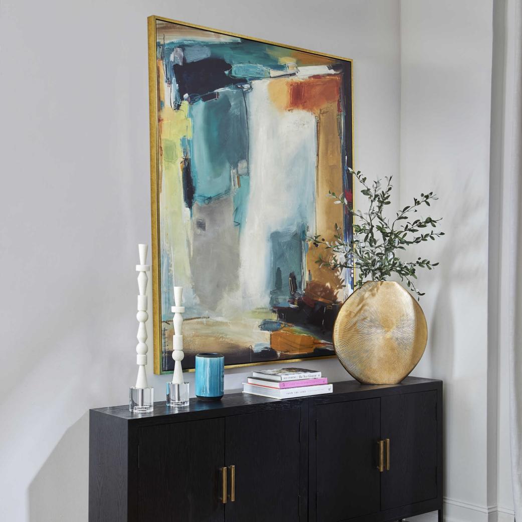 Uttermost Painters High Revisited Framed Abstract Art.