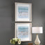 Uttermost Sea Glass Sandbar Framed Prints, Set/2.