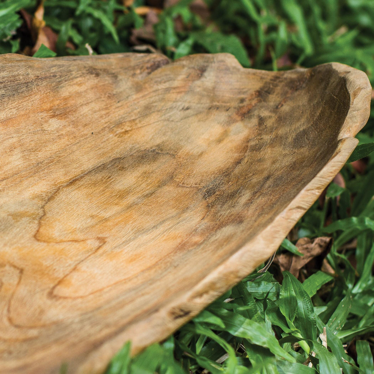 Uttermost Teak Leaf Bowl.
