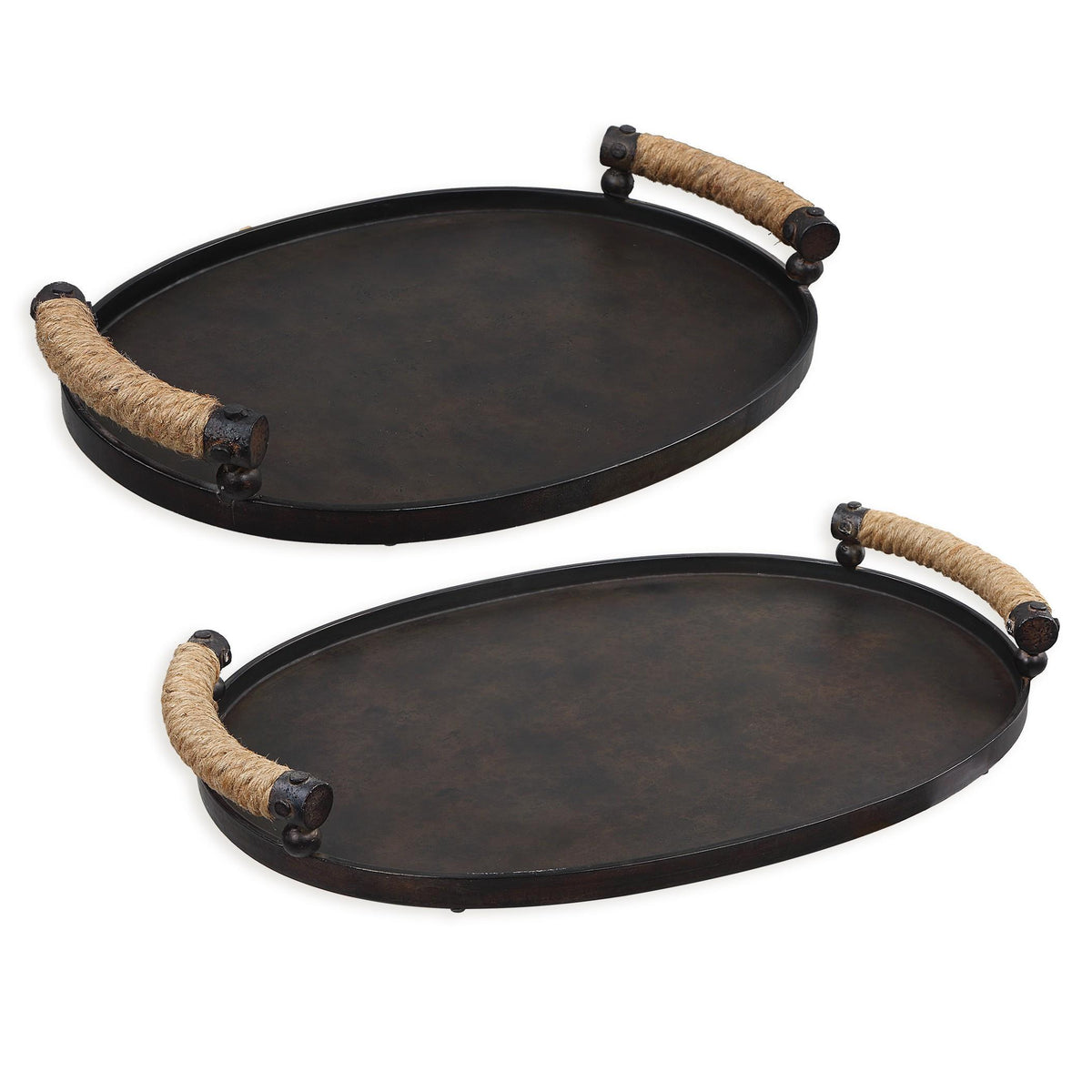 Uttermost Viggo Bronze Trays, Set/2.