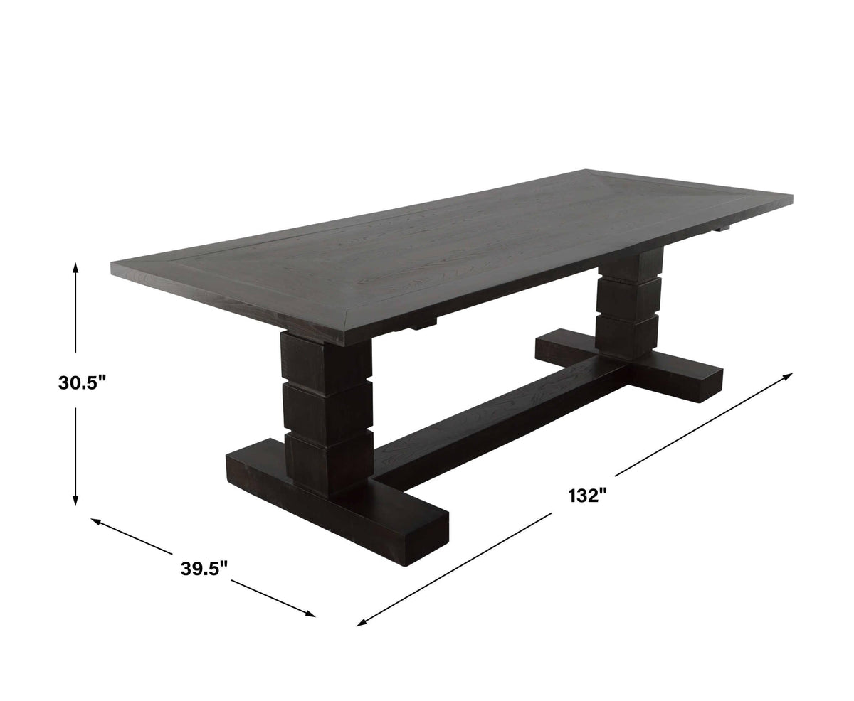 Black Label Black Magic Extension Dining Table.