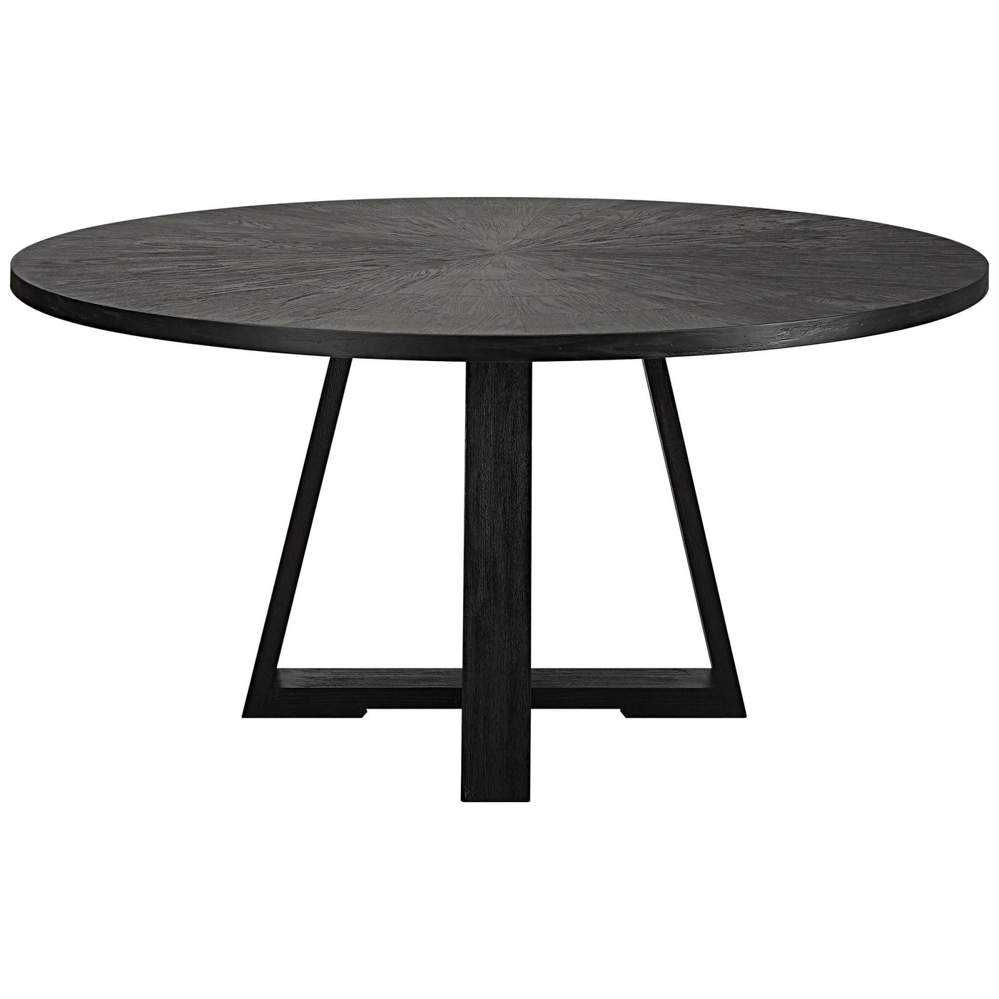 Uttermost Dining Uttermost Gidran Round Black Dining Table House of Isabella UK