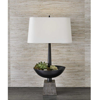 Uttermost Lighting Black Label Basin Table Lamp House of Isabella UK