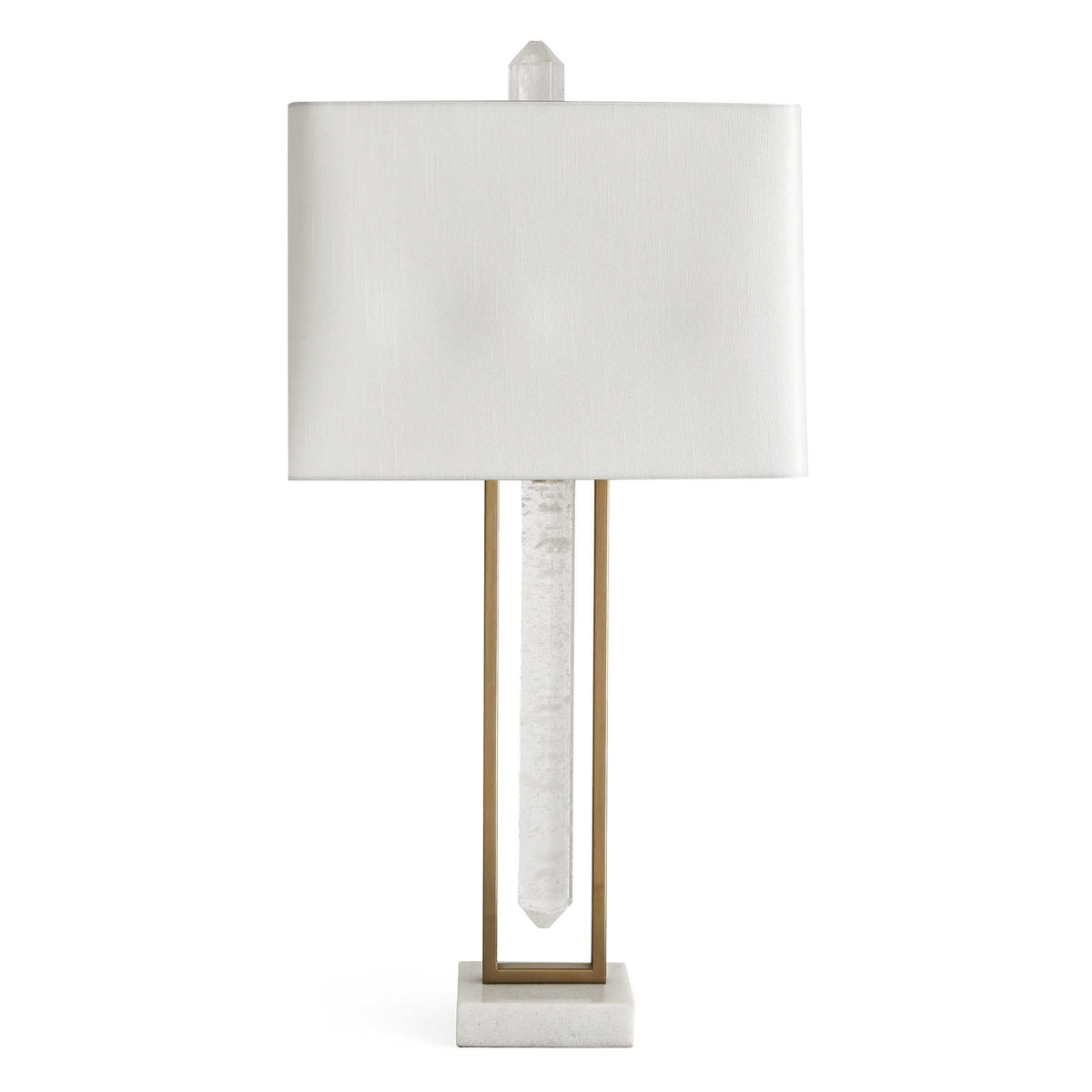 Black Label Jeweled Point Table Lamp.