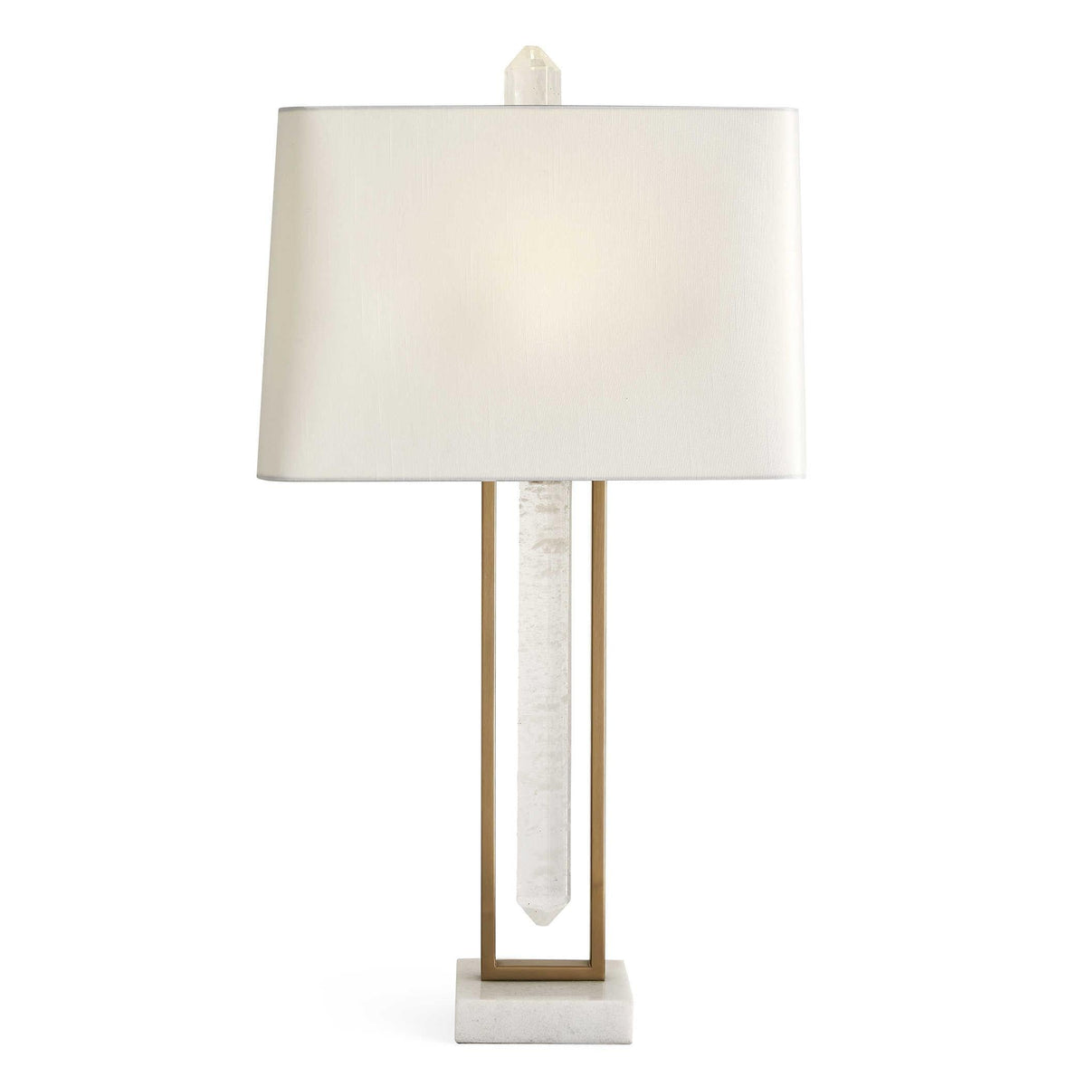 Black Label Jeweled Point Table Lamp.
