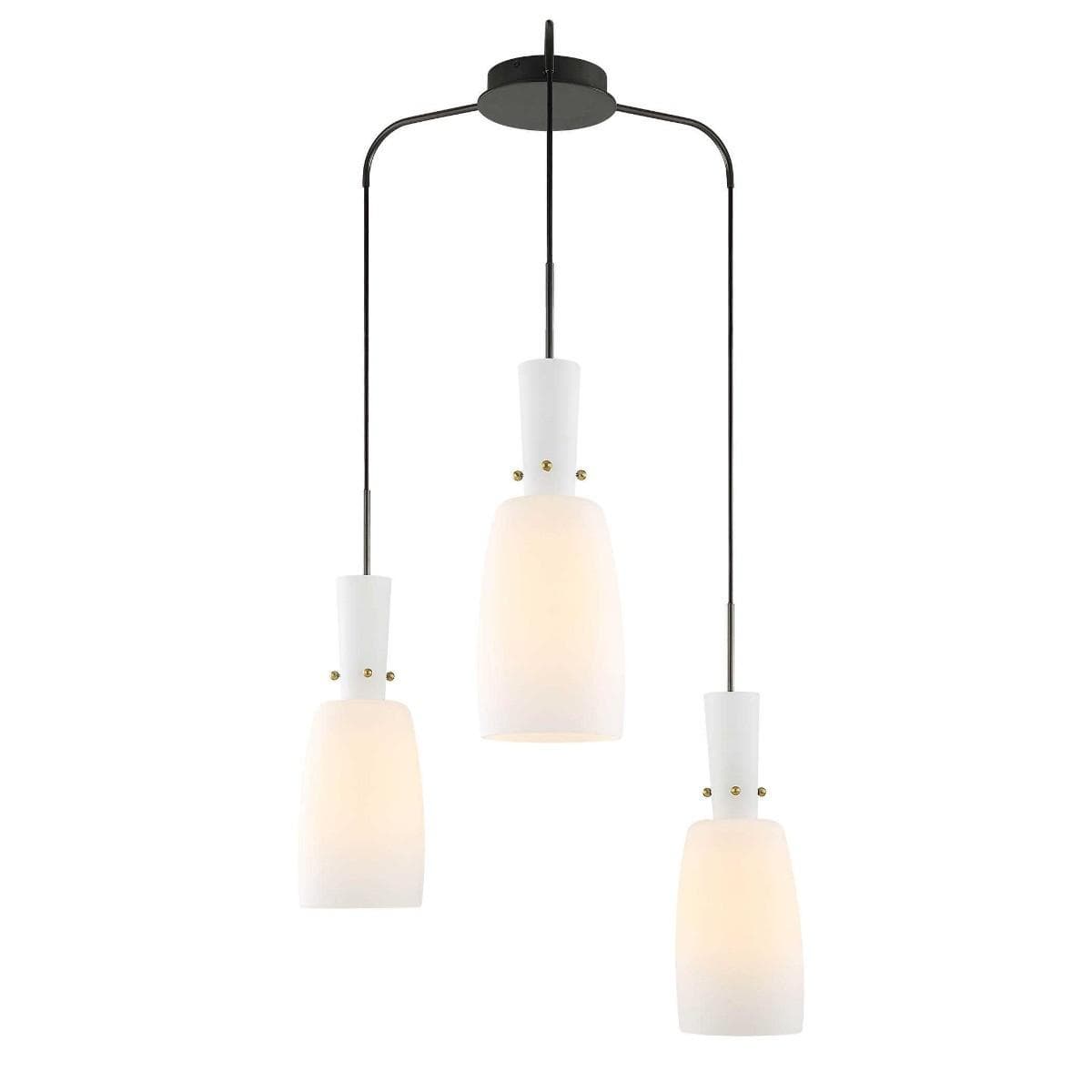 Uttermost Lighting Black Label Pinion, 3 Light Pendant House of Isabella UK