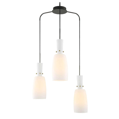 Uttermost Lighting Black Label Pinion, 3 Light Pendant House of Isabella UK