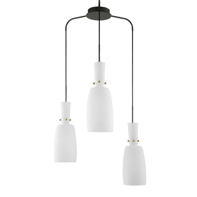 Uttermost Lighting Black Label Pinion, 3 Light Pendant House of Isabella UK