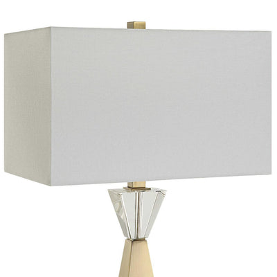 Uttermost Lighting Uttermost Arete Modern Brass Table Lamp House of Isabella UK