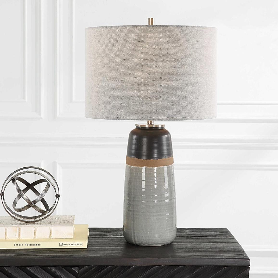 Uttermost Coen Gray Table Lamp.