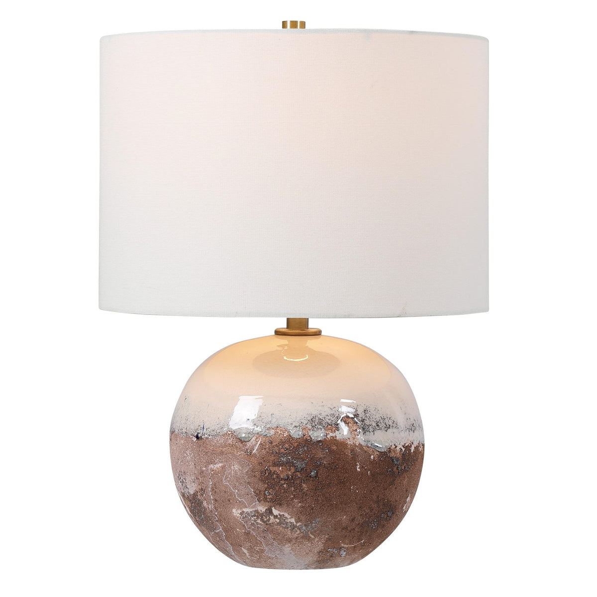 Uttermost Durango Terracotta Accent Lamp.
