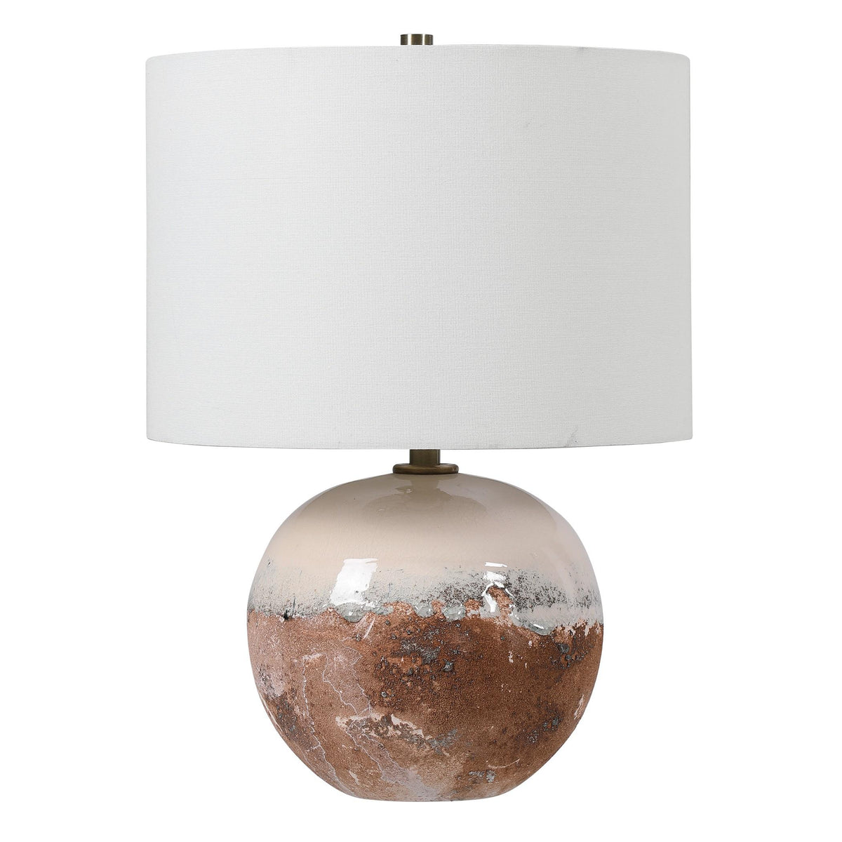Uttermost Durango Terracotta Accent Lamp.
