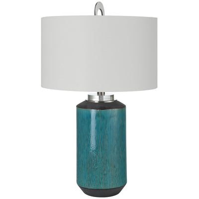 Uttermost Lighting Uttermost Maui Aqua Blue Table Lamp House of Isabella UK