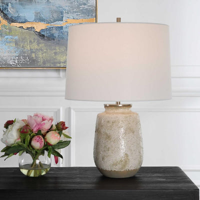 Uttermost Lighting Uttermost Medan Taupe & Gray Table Lamp House of Isabella UK