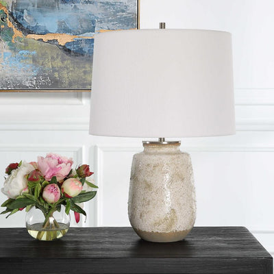 Uttermost Lighting Uttermost Medan Taupe & Gray Table Lamp House of Isabella UK