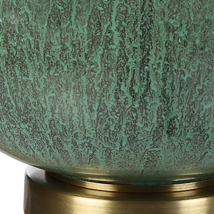 Uttermost Nataly Aged Green Table Lamp.