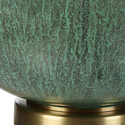 Uttermost Lighting Uttermost Nataly Aged Green Table Lamp House of Isabella UK