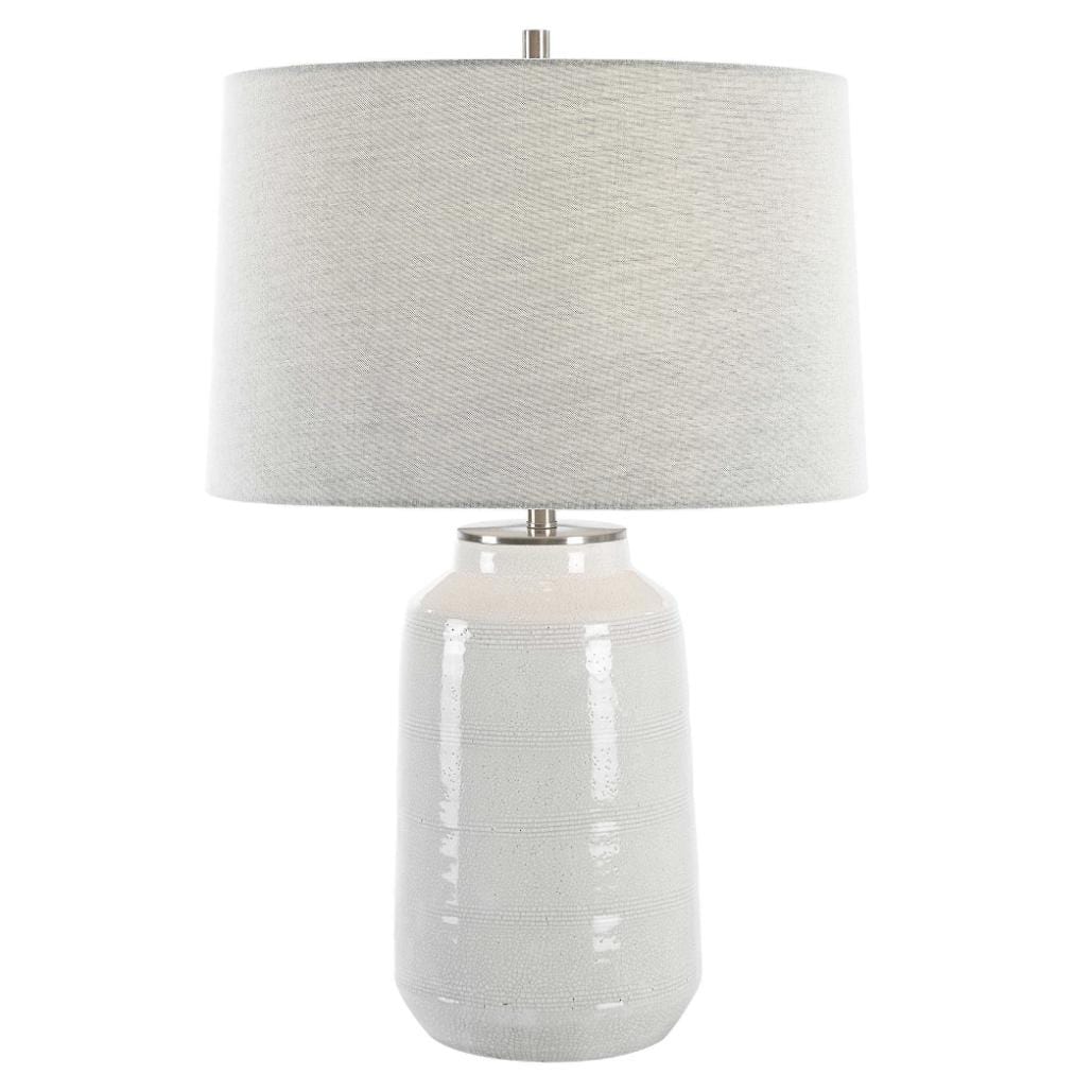 Uttermost Lighting Uttermost Odawa White Farmhouse Table Lamp House of Isabella UK