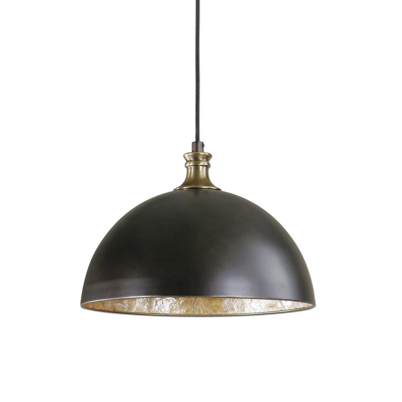 Uttermost Lighting Uttermost Placuna 1 Light Bronze Pendant House of Isabella UK