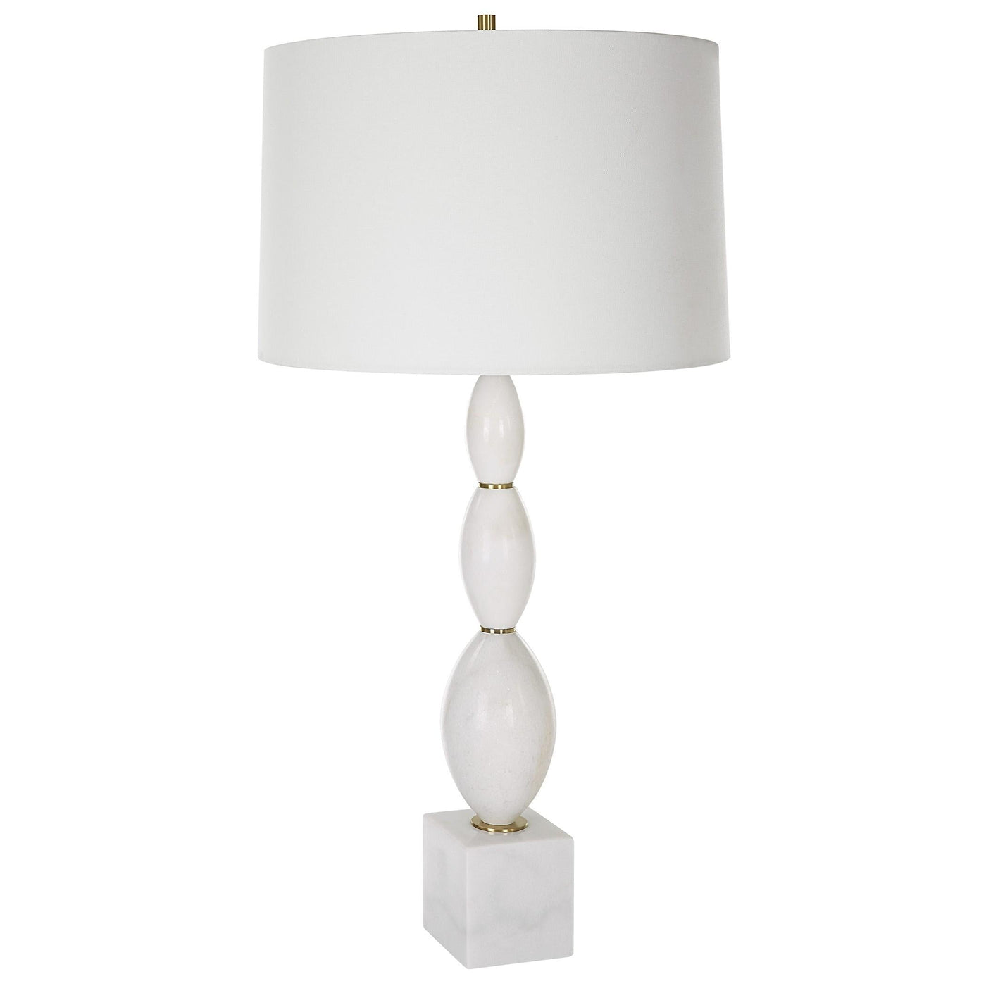 Uttermost Lighting Uttermost Regalia White Marble Table Lamp House of Isabella UK