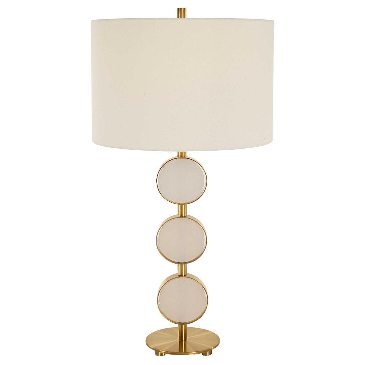 Uttermost Lighting Uttermost Three Rings Contemporary Table Lamp House of Isabella UK