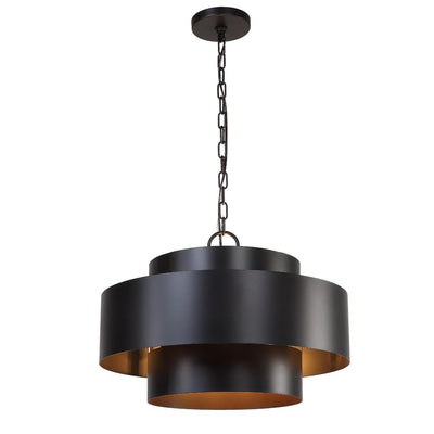 Uttermost Lighting Uttermost Youngstown Dark Bronze 4 Light Pendant House of Isabella UK