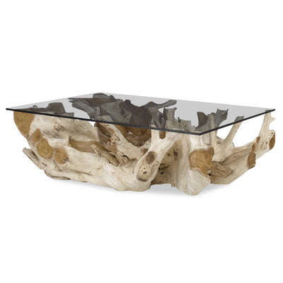 Uttermost Living Black Label Center Root Coffee Table - Rectangle House of Isabella UK