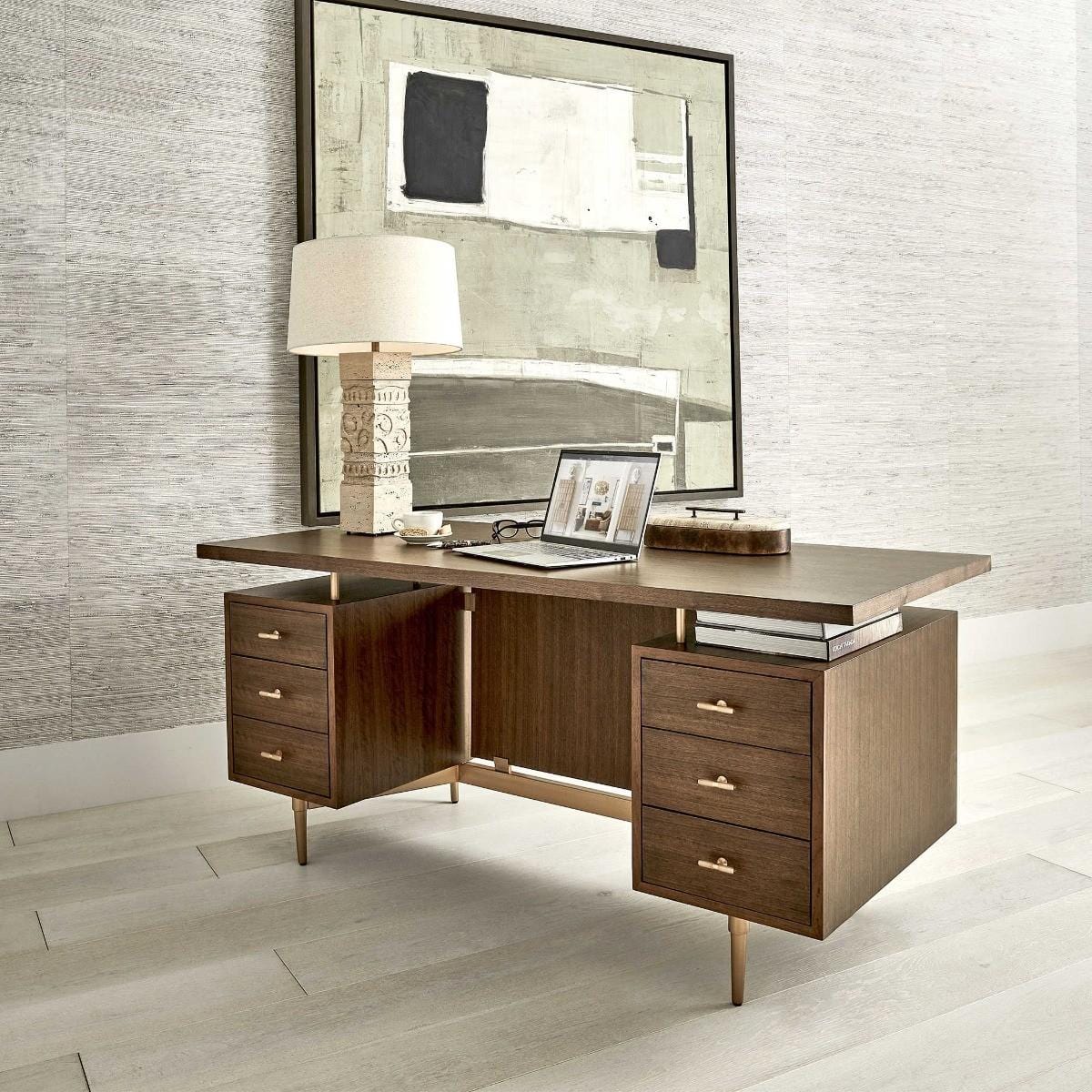 Uttermost Living Black Label Enterprise Desk House of Isabella UK