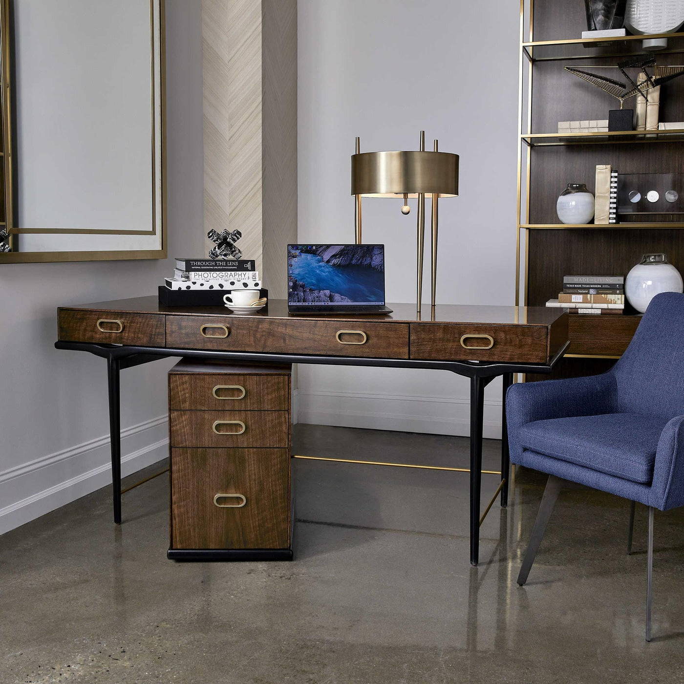 Uttermost Living Black Label Glide Desk House of Isabella UK