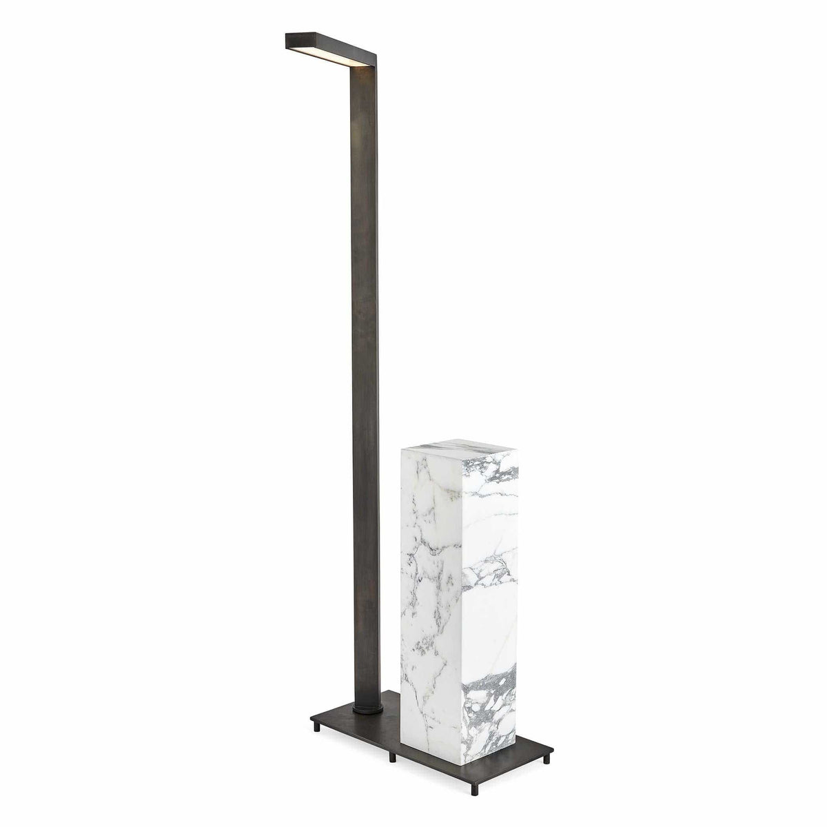 Black Label Illume Drink Stand - Marble/bronze.