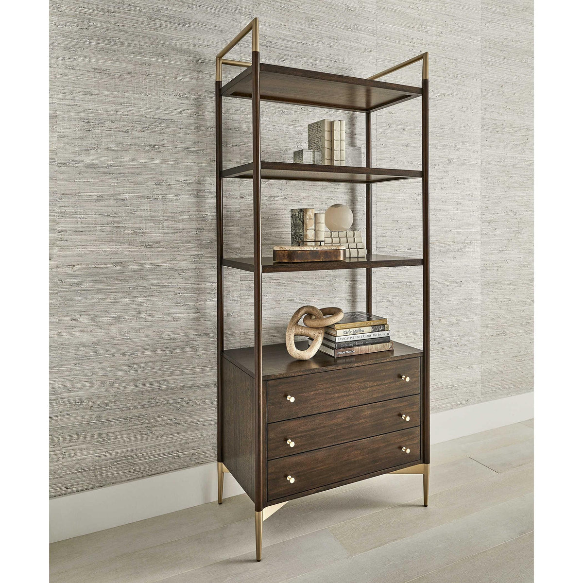 Black Label Multiple Personality Storage Etagere.