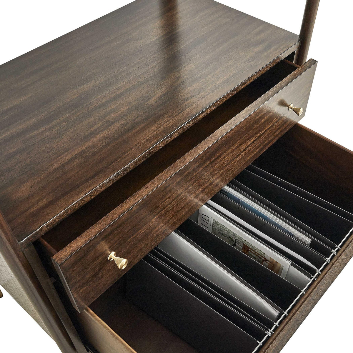 Black Label Multiple Personality Storage Etagere.