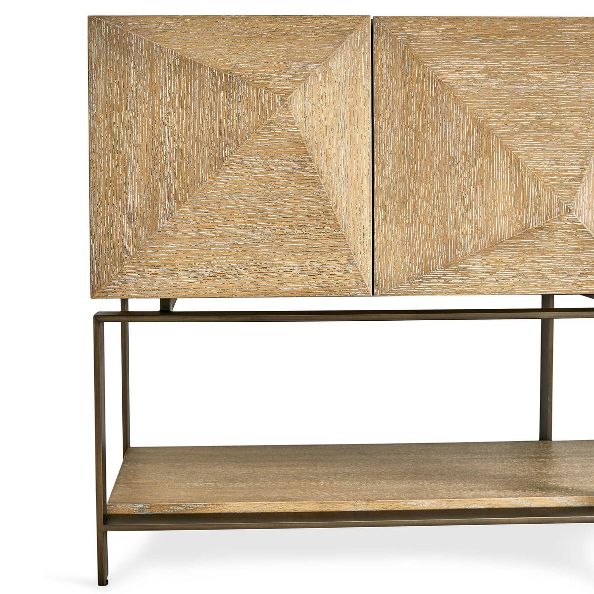 Black Label Trapezoid 6 Door Cabinet.